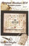 (image for) Margreat Meadows 1804 Reproduction Sampler Adaptation